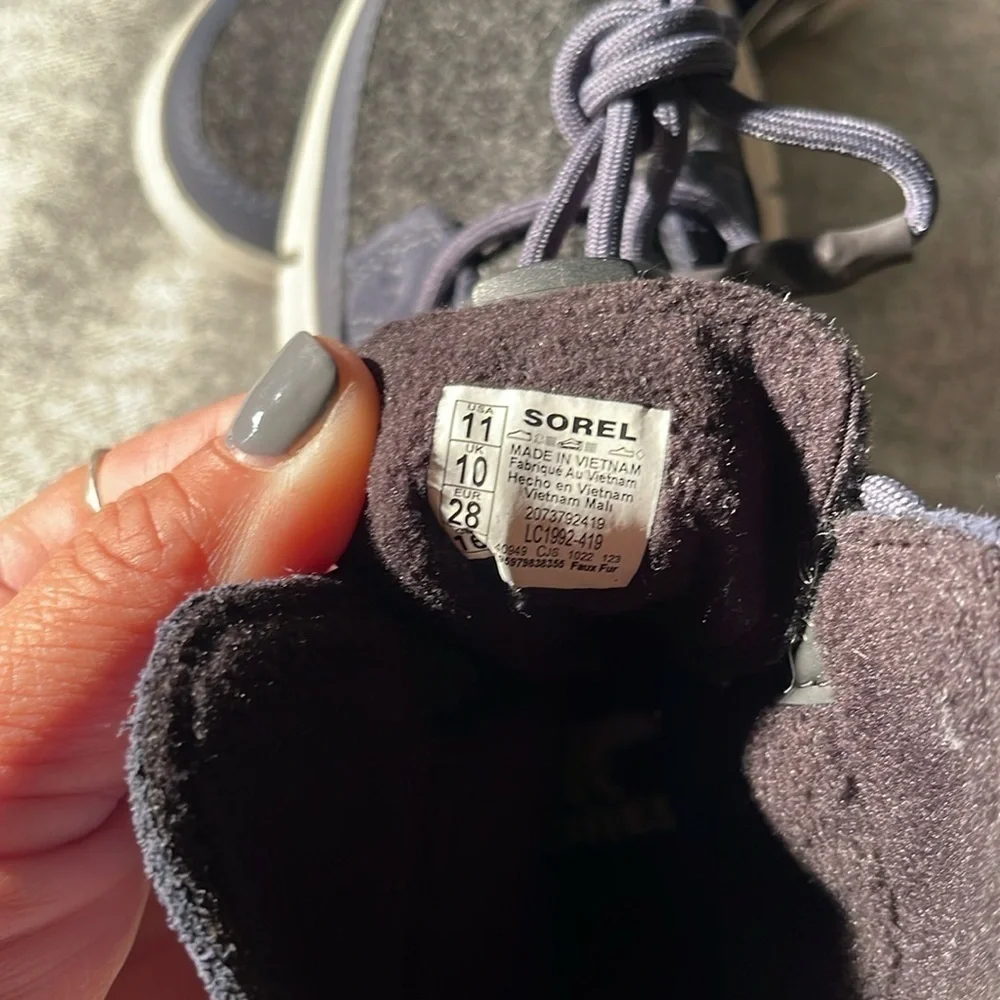 Sorel Kids Lace Waterproof Boots. NWT